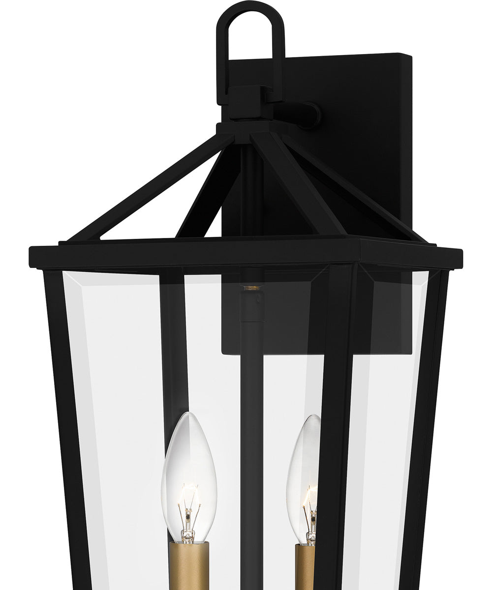 Hull Medium 2-light Outdoor Wall Light  Coastal Armour Aluminum Matte Black