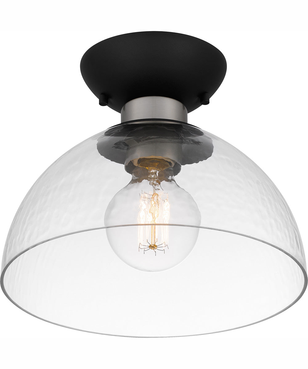 Halsey Small 1-light Flush Mount Brushed Nickel