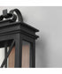 Yorktown VX 2-Light Outdoor Wall Sconce Black/Aged Copper
