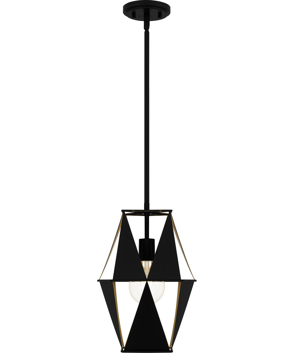 Quoizel Piccolo Pendant 1-light Mini Pendant Matte Black