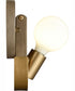 Sabine 5'' Wide 1-Light Vanity-Light - Pecan/Brushed Gold
