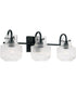 Nyla 3-Light Vanity Matte Black