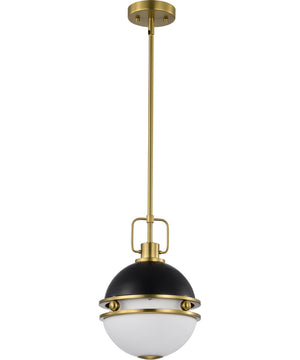 Everton 1-Light Pendant Matte Black