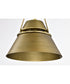 Adina 1-Light Pendant Natural Brass
