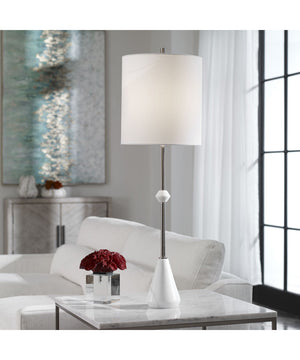 Chantilly Modern White Buffet Lamp