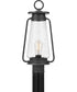 Sutton Large 1-light Outdoor Post Light Speckled Black