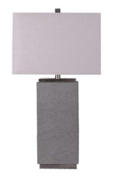 28"H Amergin Poly Table Lamp (Set of 2) Grain