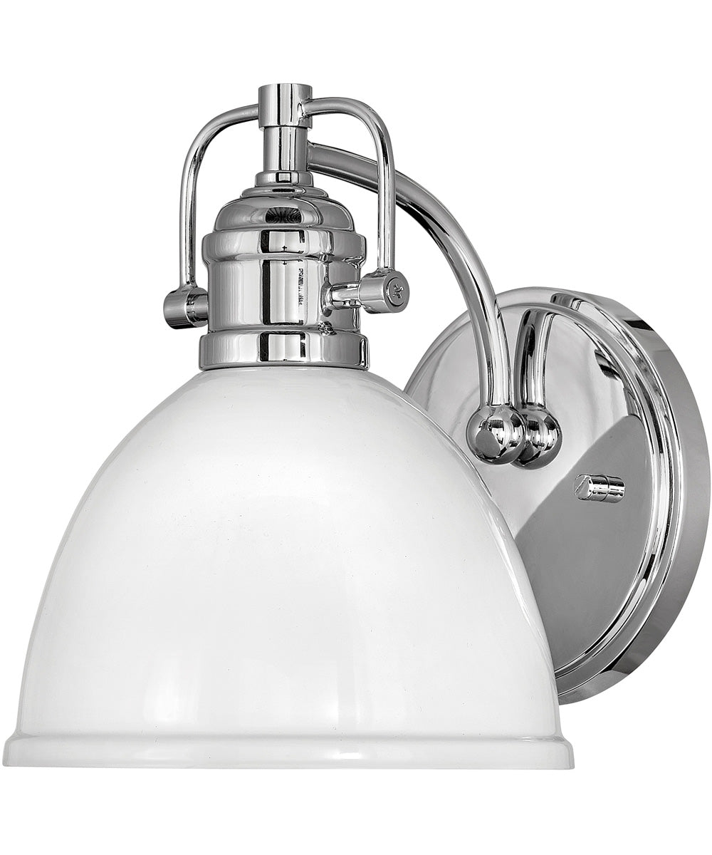 Rowan 1-Light Single Light Vanity in Chrome