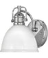Rowan 1-Light Single Light Vanity in Chrome