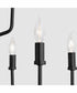 Harmony 9-light Chandelier Matte Black
