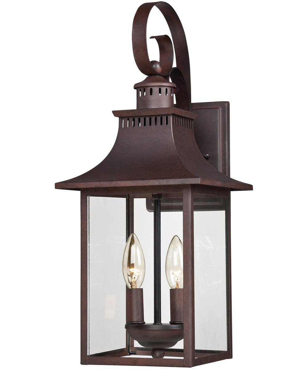 Chancellor Medium 2-light Outdoor Wall Light Copper Bronze