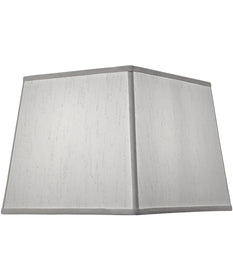 13x17x14 Global White Tapered Square Hardback Lampshade
