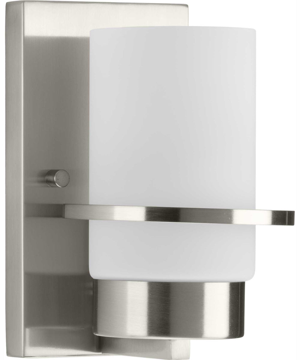 Reiss 1-Light Modern Farmhouse Vanity Light Brushed Nickel