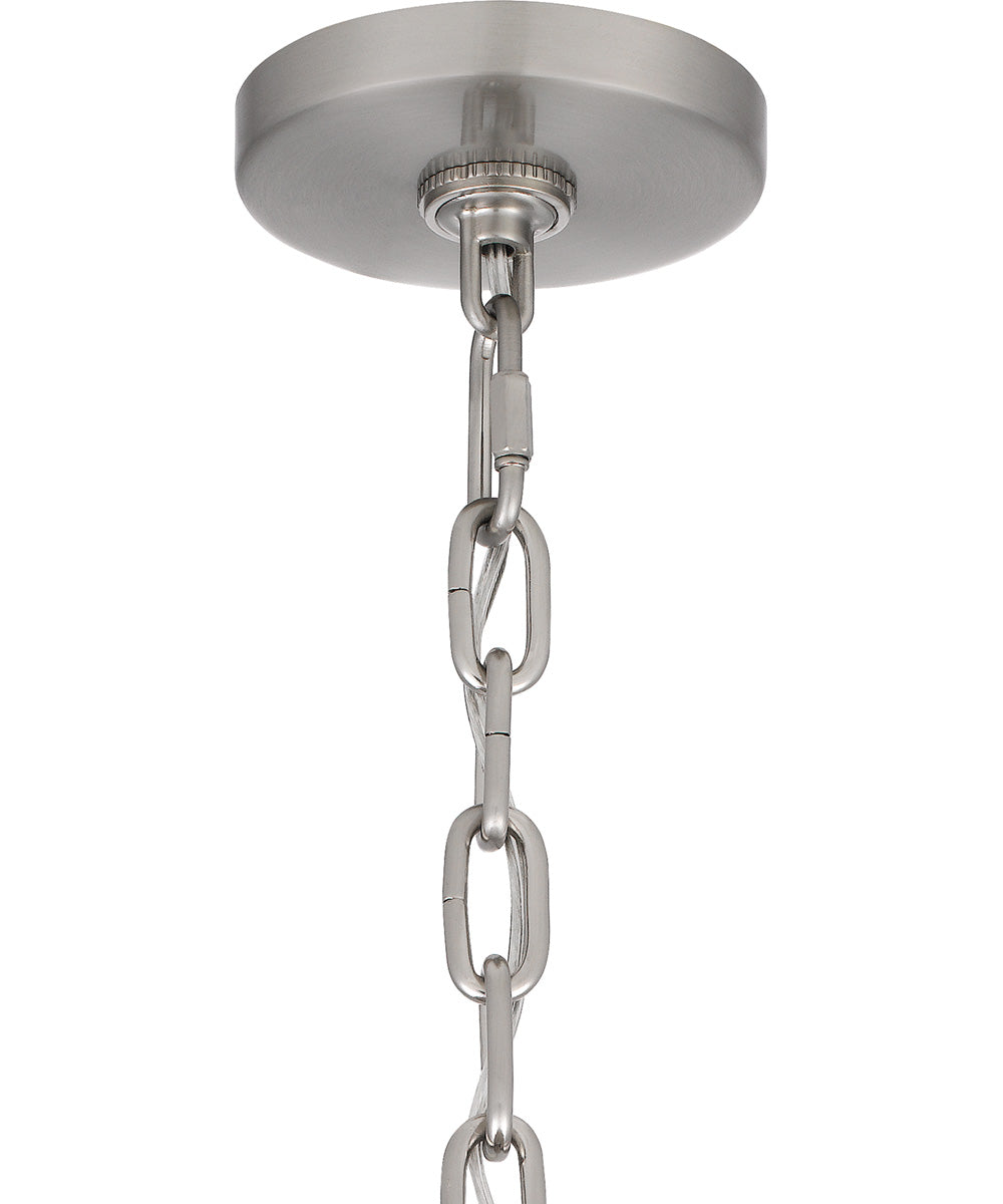 Quoizel Pendant 3-light Pendant Brushed Nickel