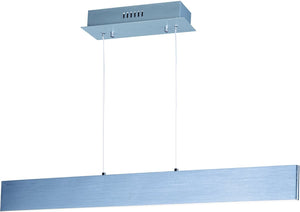 32"W Blade LED Pendant Brushed Aluminum