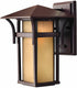 11"H Harbor 1-Light Outdoor Wall Lantern Anchor Bronze