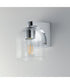 Scoop 1-Light Bath Vanity Polished Chrome