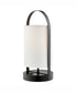 Obelia 1-Light 2 Pack-Table Lamp Black/Fabric Shade With Usb