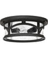 Marblehead Medium 2-light Outdoor Ceiling Light  Coastal Armour Mystic Black