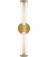 Elin LED-Light Medium LED Vanity in Lacquered Brass