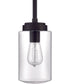 Crosspoint 1-Light Pendant Espresso