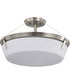 Rowen 4-Light Close-to-Ceiling Brushed Nickel