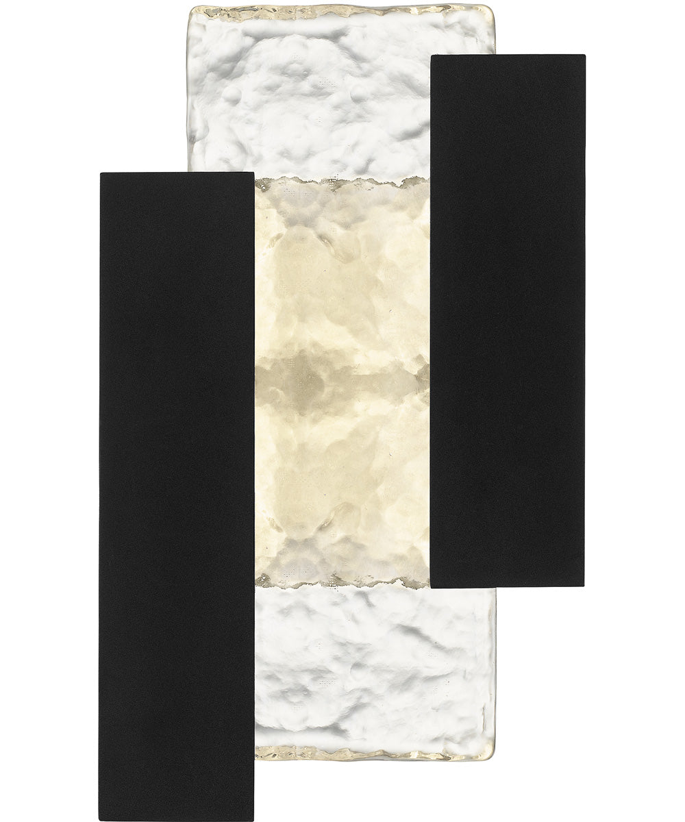 Miranda Medium Outdoor Wall Light Earth Black