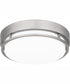 Hale Medium Flush Mount Brushed Nickel