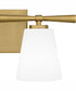 Brindley Medium 2-light Bath Light Aged Brass
