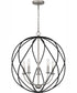 Bryn 5-light Pendant Antique Nickel