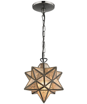 Moravian Star 1-Light Mini Pendant Bronze - Small
