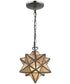 Moravian Star 1-Light Mini Pendant Bronze - Small