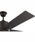 52" Teana 1-Light Ceiling Fan Espresso