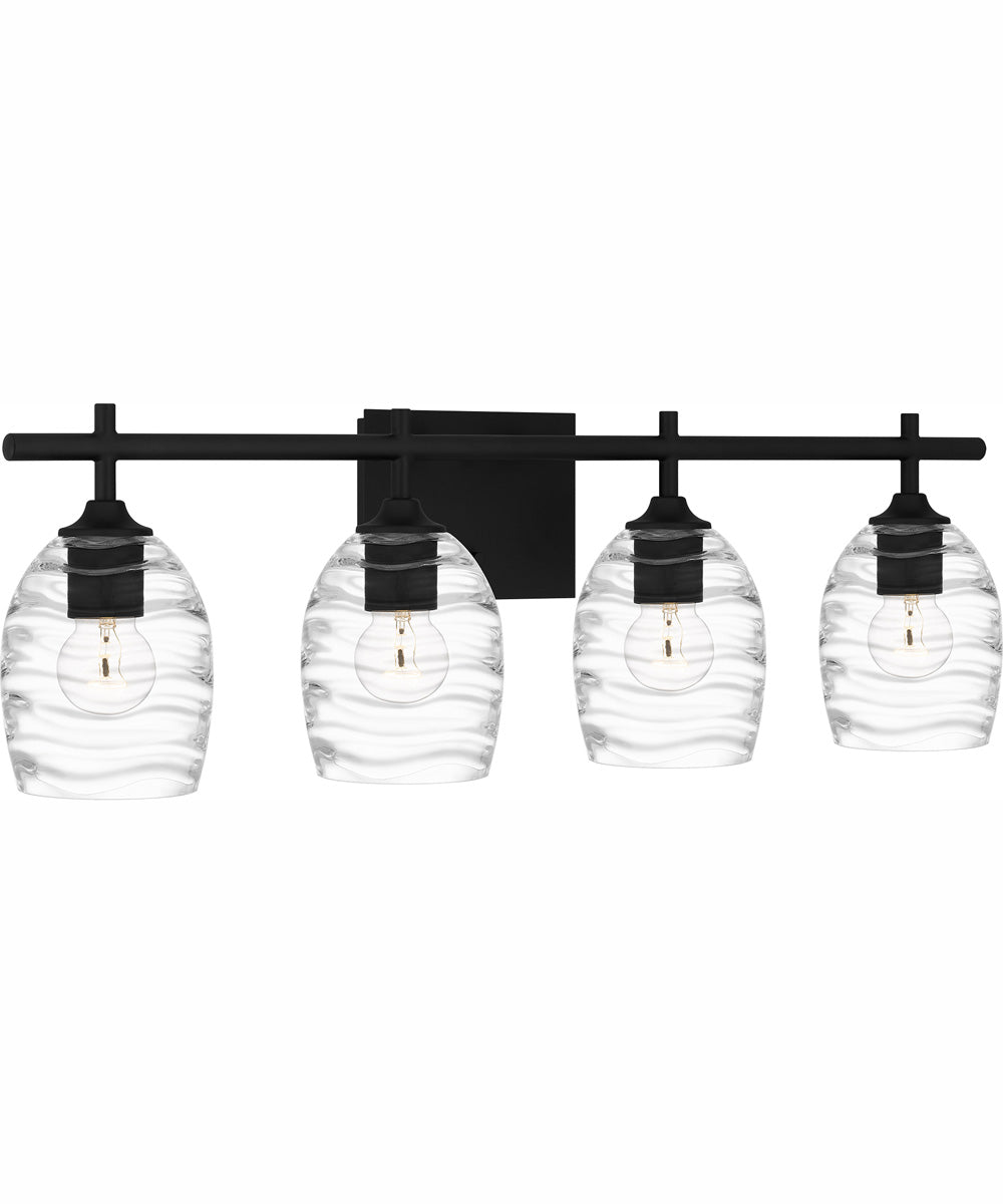 Lucy Extra Large 4-light Bath Light Matte Black
