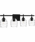 Lucy Extra Large 4-light Bath Light Matte Black