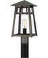 Merle Large 1-light Outdoor Post Light  Coastal Armour Aluminum Burnished Bronze