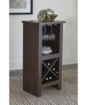 Turnley Wine Cabinet Brown
