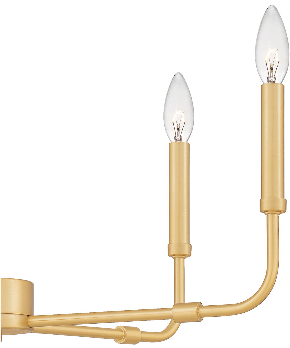 Abner 5-light Chandelier Aged Brass