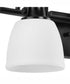 Preston 4-Light Coastal Bath Vanity Light Matte Black