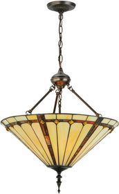 20"W Belvidere Inverted Pendant