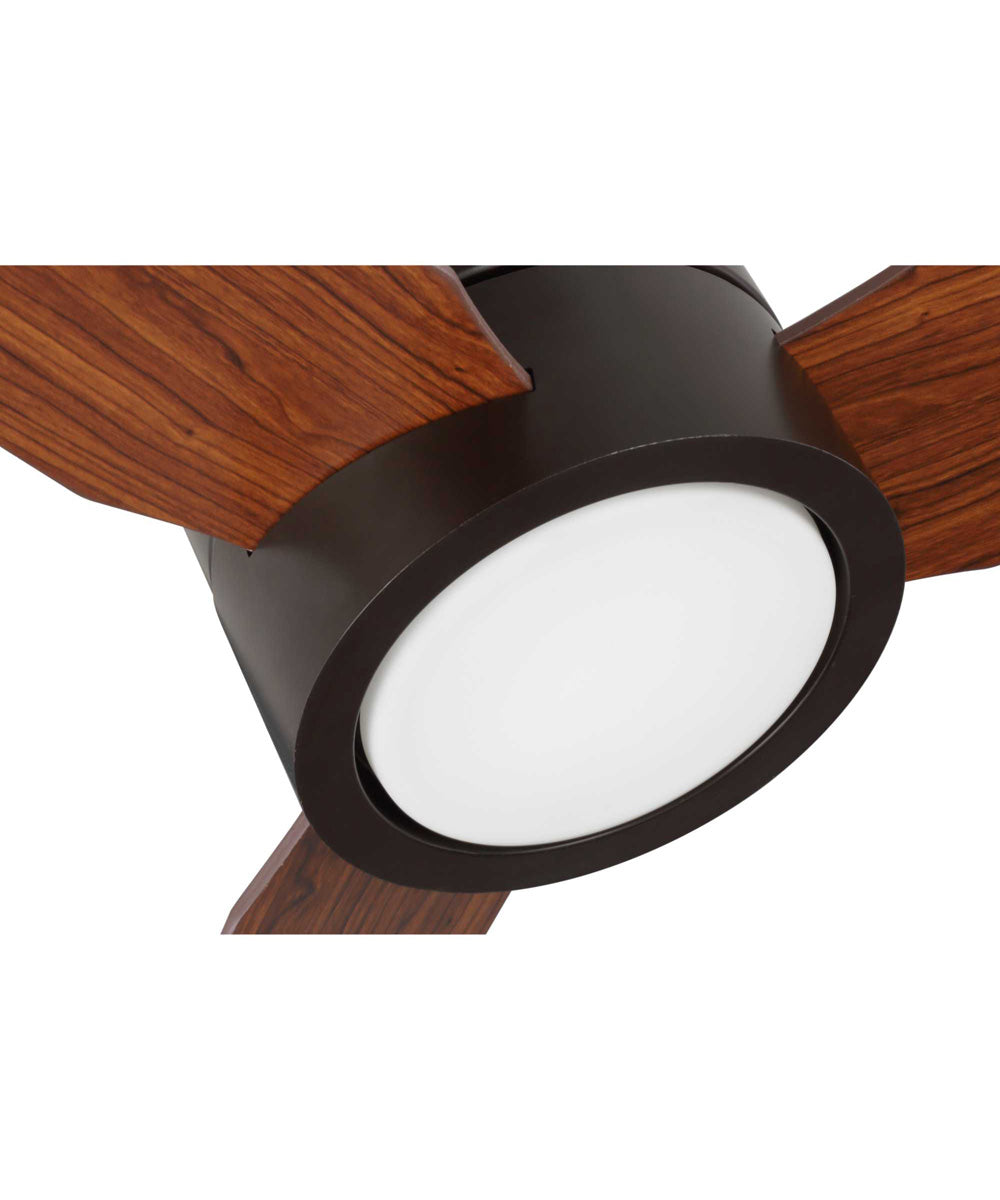 Braden 56" 3-Blade Indoor Hugger Ceiling Fan Architectural Bronze