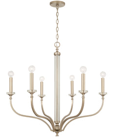 Breigh 6-Light Chandelier Brushed Champagne