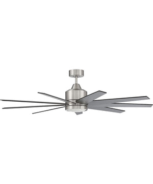 Champion 1-Light Indoor/Outdoor Specialty Ceiling Fan (Blades Included) Brushed Polished Nickel