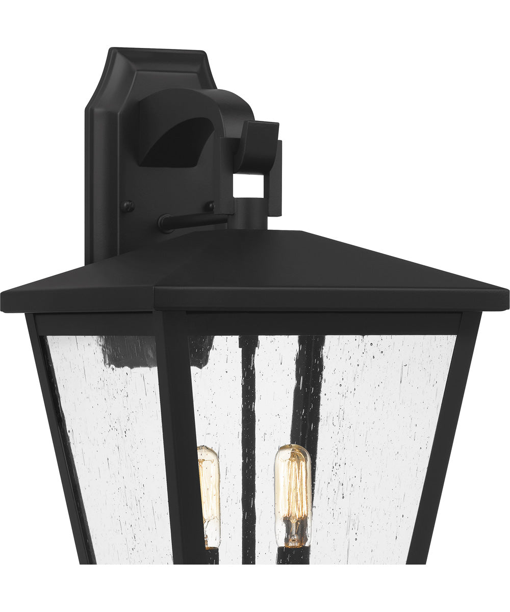Joffrey Large 2-light Outdoor Wall Light Matte Black