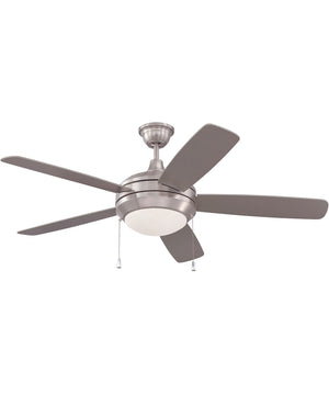 Helios 1-Light Ceiling Fan (Blades Included) Brushed Polished Nickel
