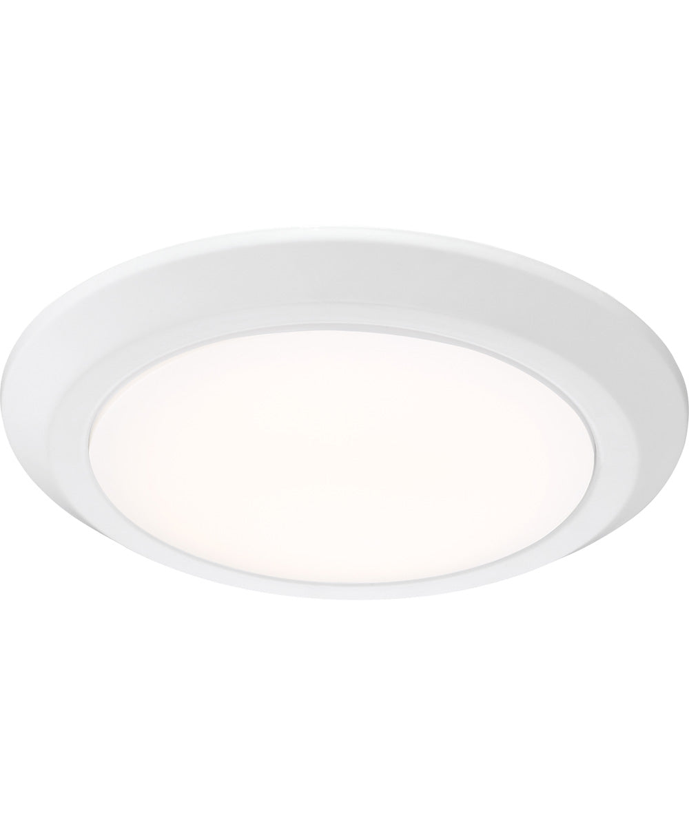 Verge  Flush Mount White Lustre