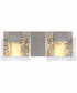 Alamere 2-Light Vanity Brushed Polished Nickel