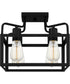 Paulsen 4-light Semi Flush Mount Matte Black