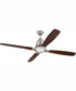 60" Ricasso 1-Light Ceiling Fan Brushed Polished Nickel