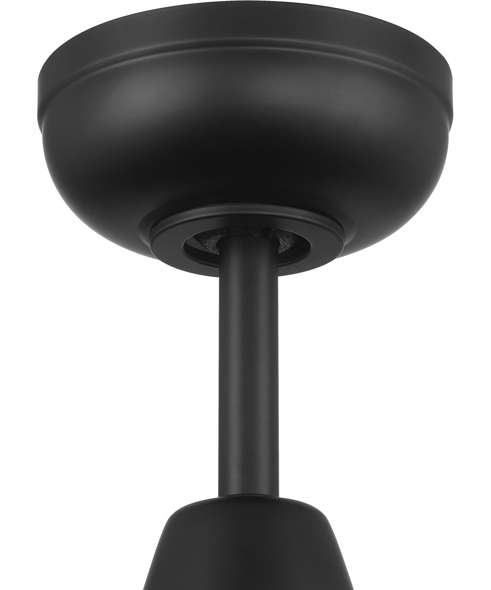 52" Gibson 3-Light Ceiling Fan Flat Black